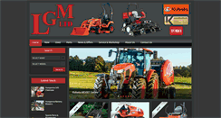 Desktop Screenshot of lairdgrassmachinery.co.uk